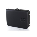 RestPro Vip 2 Black Κρεβάτι Μασάζ Φυσικοθεραπείας Βαλίτσα Ξύλινο με θήκη